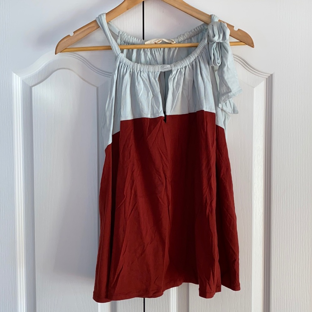 Anthropologie Size M Color Block Tank